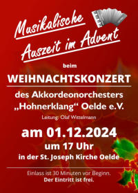 Musikalische Auszeit im Advent